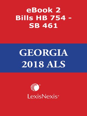 cover image of Georgia Advance Legislative Service